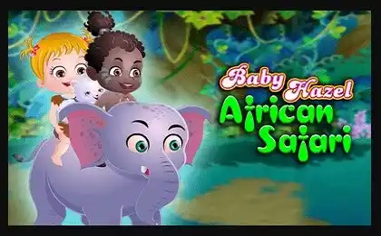 baby hazel african safari
