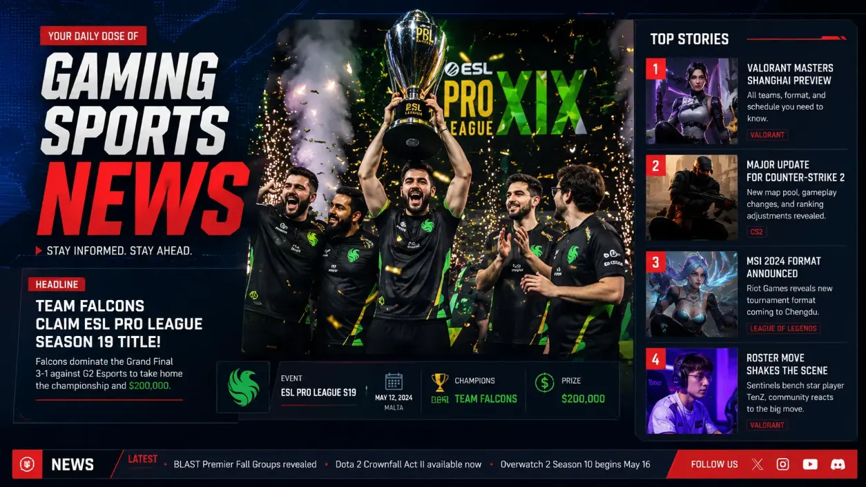 E-gaming news