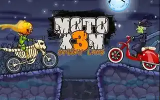 Moto x3m spooky land