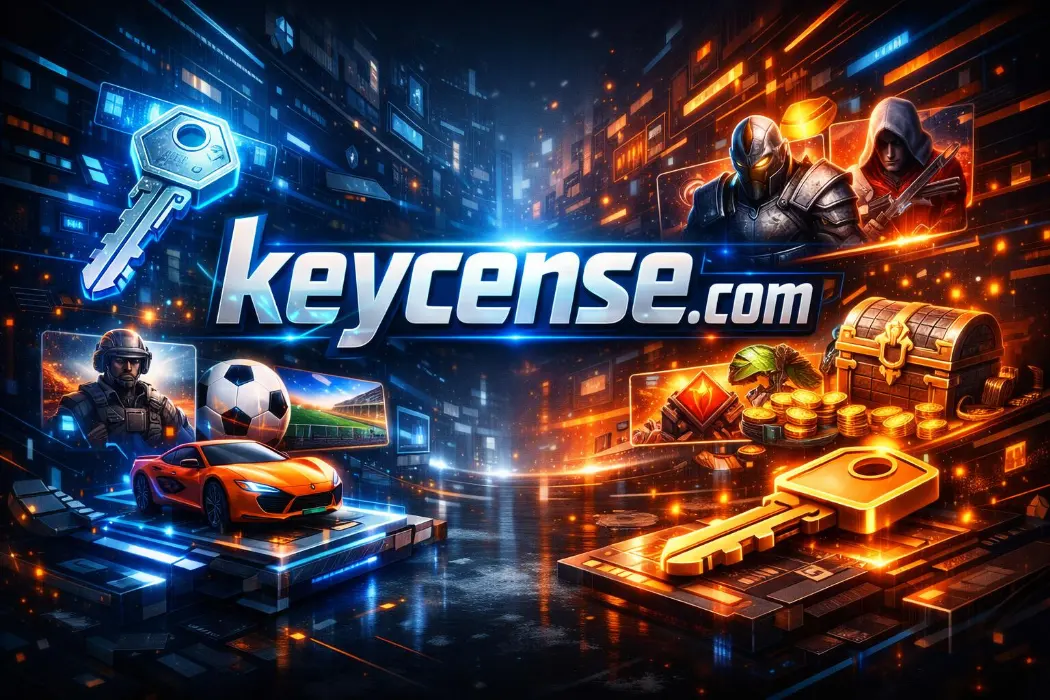 Keycense: video games keys, plus