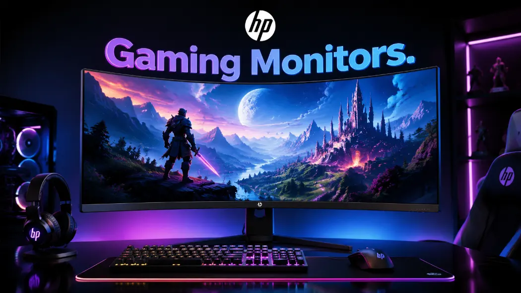 hp gaming monitors